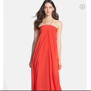 Diane Von Furstenberg Annie Spaghetti Strap silk dress/gown